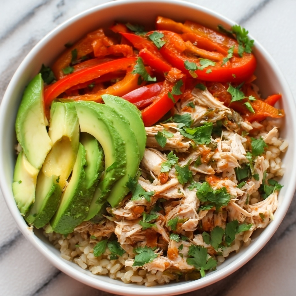 Healthy Chicken Fajita Bowls: 5 Steps to Flavorful Bliss Recipe - Recipe Image