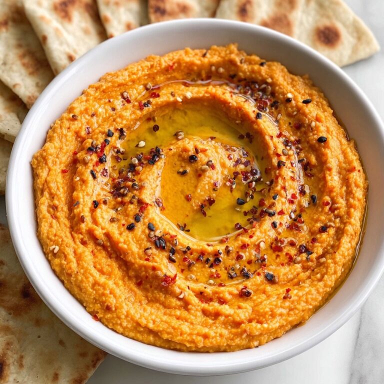 Roasted Red Pepper Whipped Feta Recipe