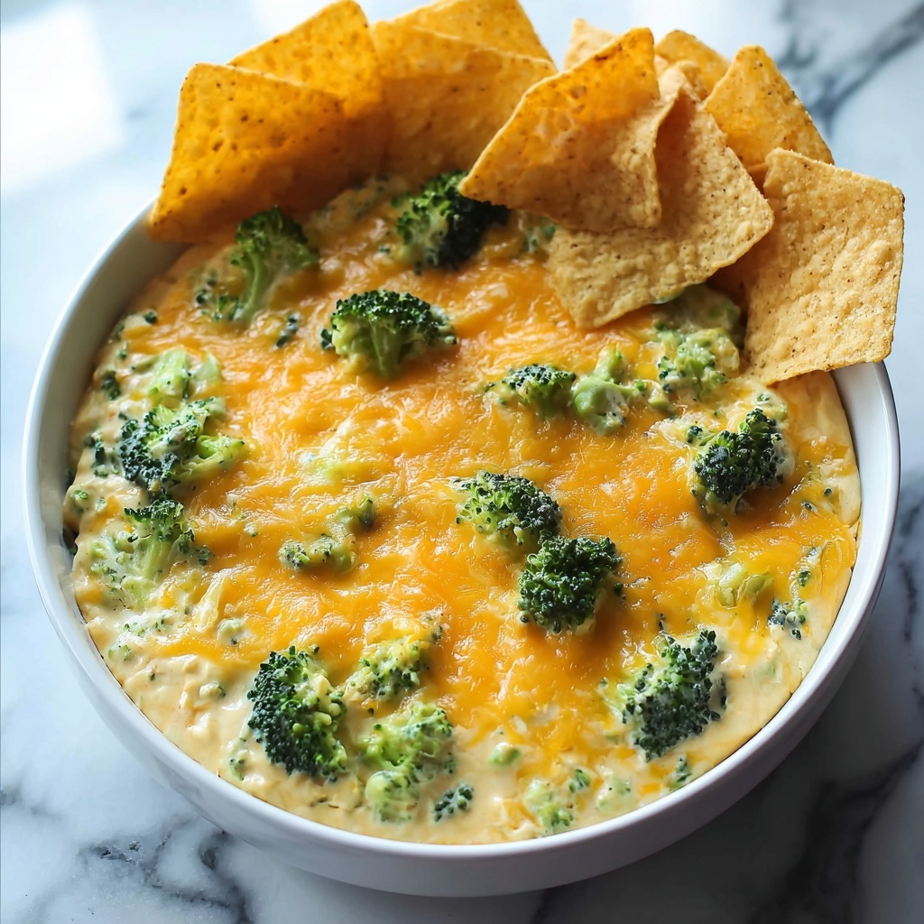 Cheesy Broccoli Dip Recipe - Recipe Image
