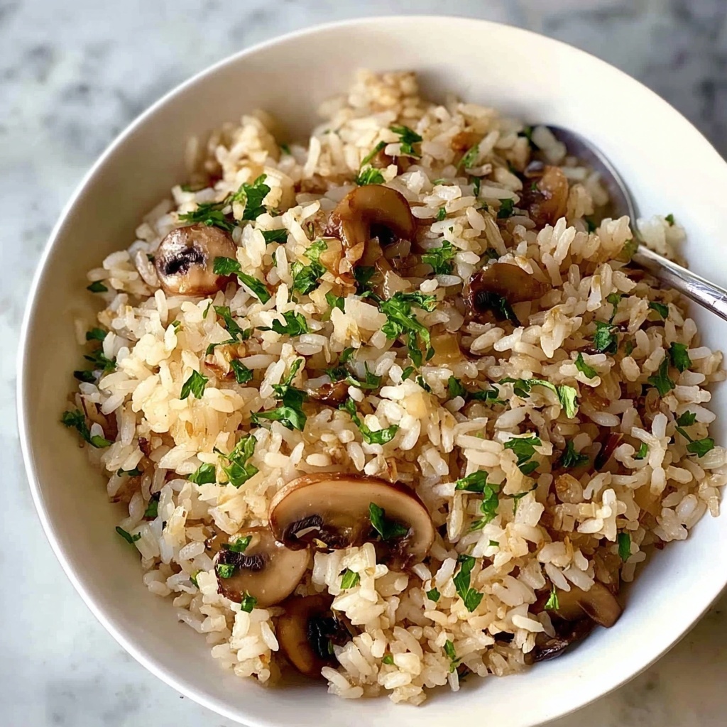 Mushroom Rice: 5 Reasons You'll Crave This Comfort Dish Recipe - Recipe Image