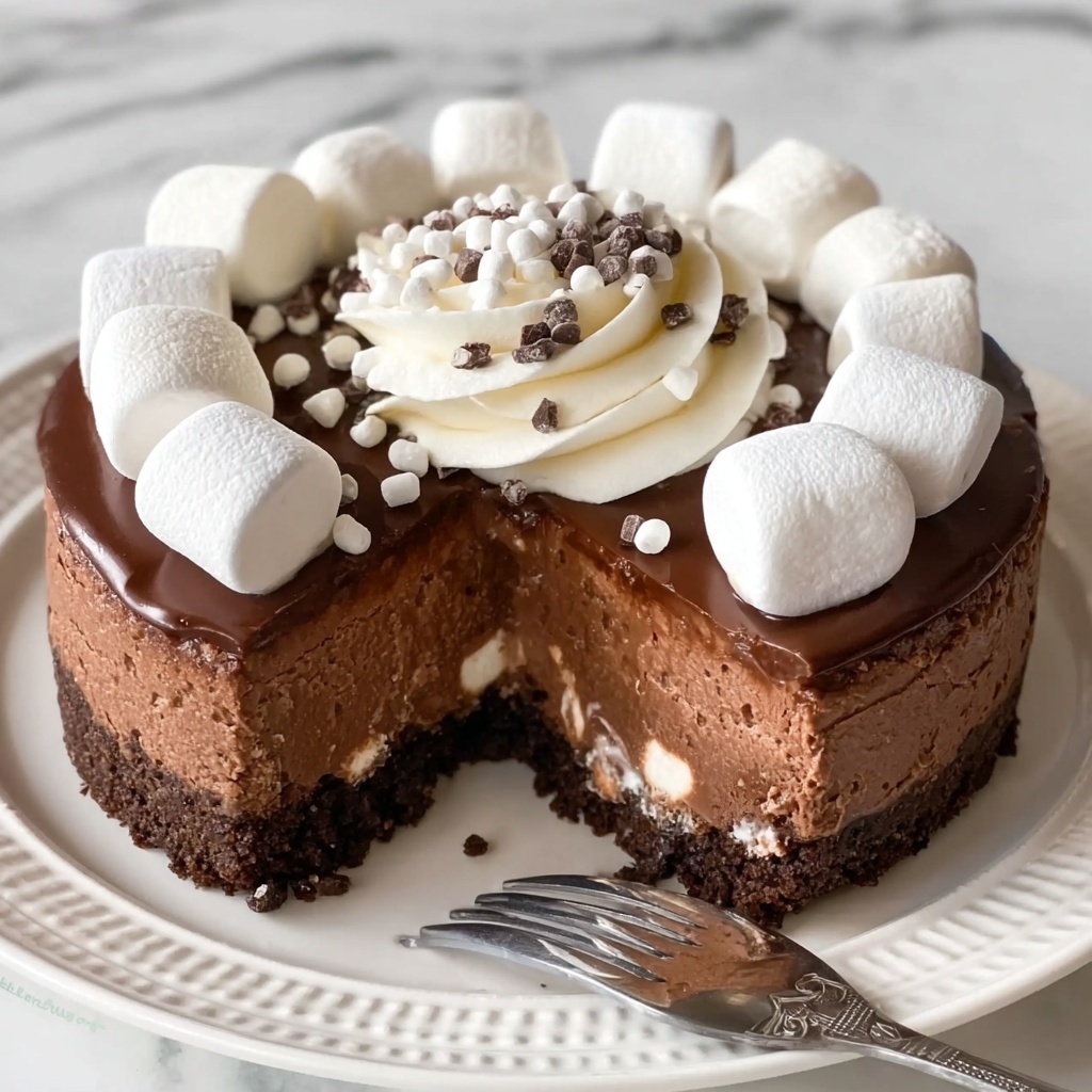 Hot Chocolate Cheesecake: 7 Steps to Pure Bliss Recipe - Recipe Image