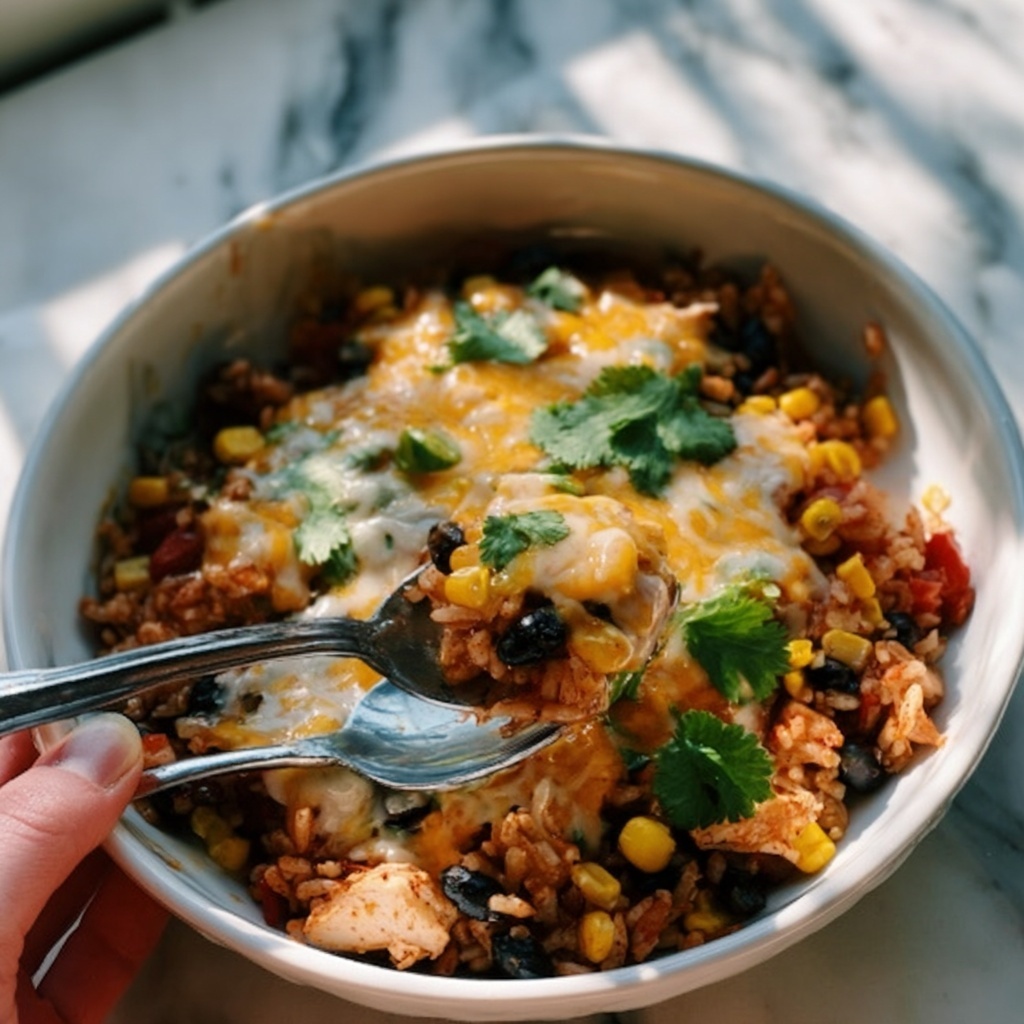 Chicken and Rice Taco Skillet: 5 Flavorful Reasons to Love It Recipe - Recipe Image