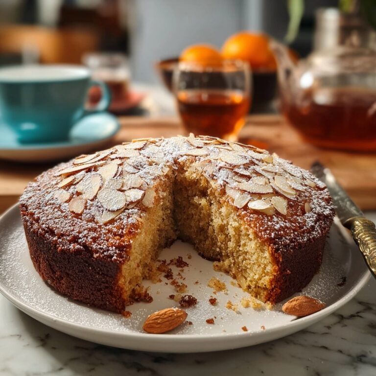 Tangerine Almond Date Cake with Cardamom Syrup Recipe