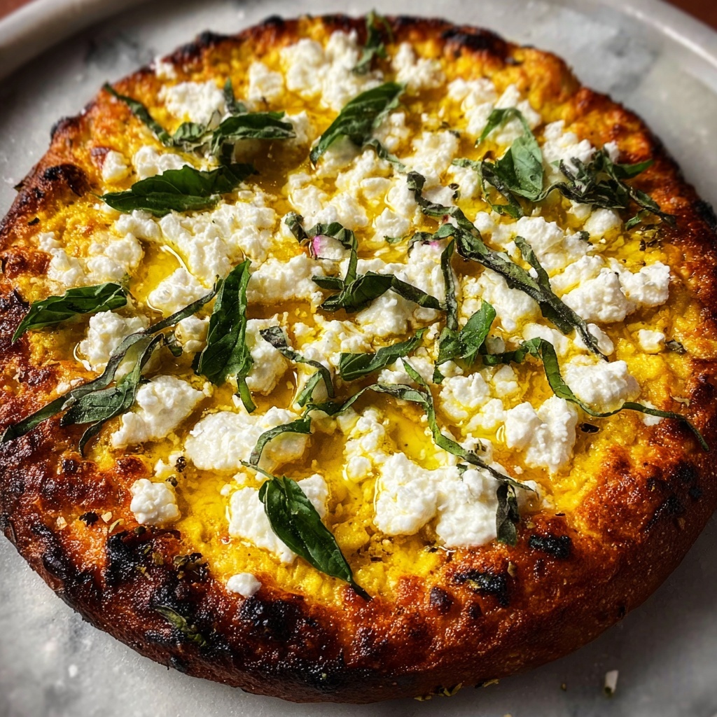 Lemon Ricotta Mozzarella Pizza Recipe - Recipe Image