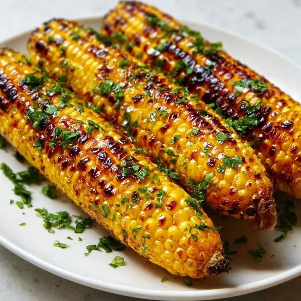 Grilled Corn on the Cob with Chili Lime Butter Recipe - Recipe Image
