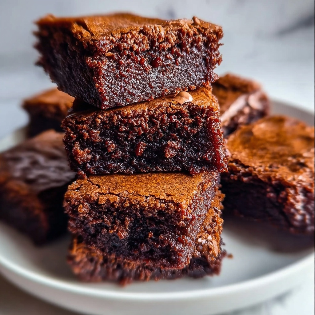 Vegan Zucchini Brownies Recipe - Recipe Image