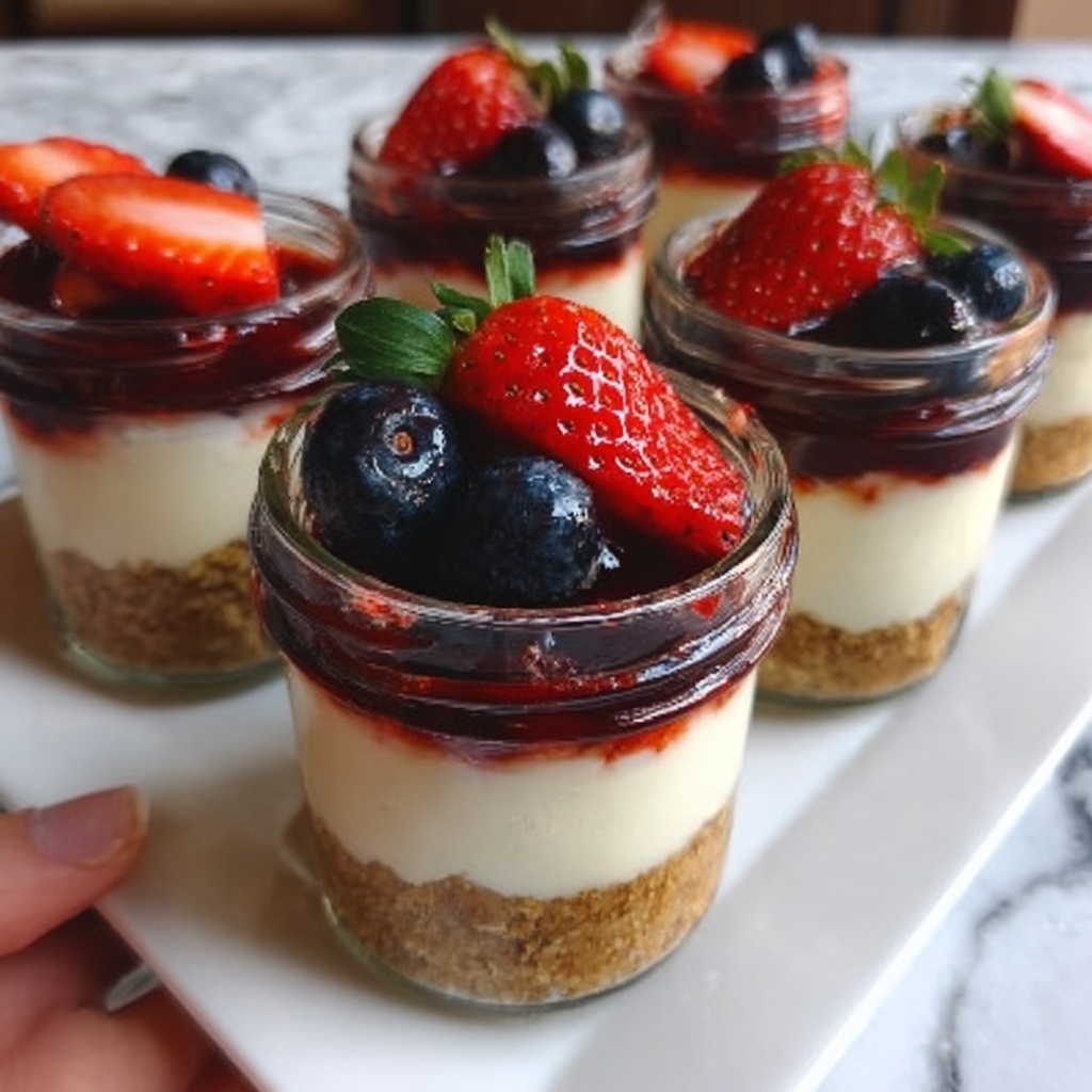 High-Protein Cheesecake Jars Recipe - Recipe Image