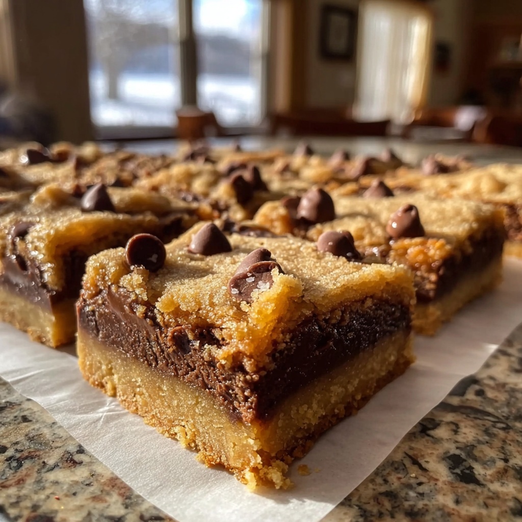 Peanut Butter Lunch Lady Cookie Bars Recipe - Recipe Image