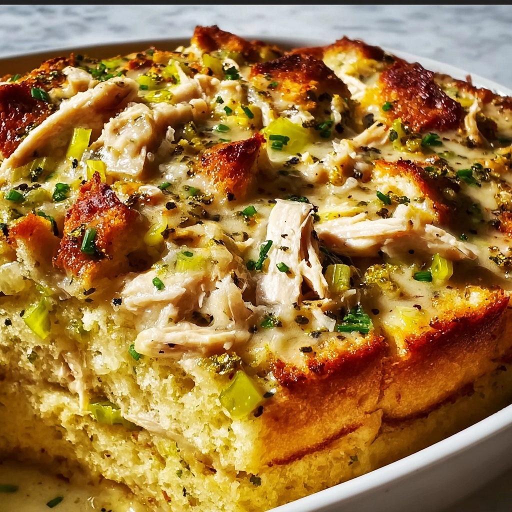 Comforting Crockpot Chicken Stuffing for 6 Happy Faces Recipe - Recipe Image