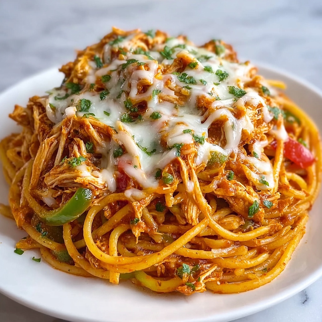 Mexican Chicken Spaghetti: A Cozy Family Favorite Recipe - Recipe Image