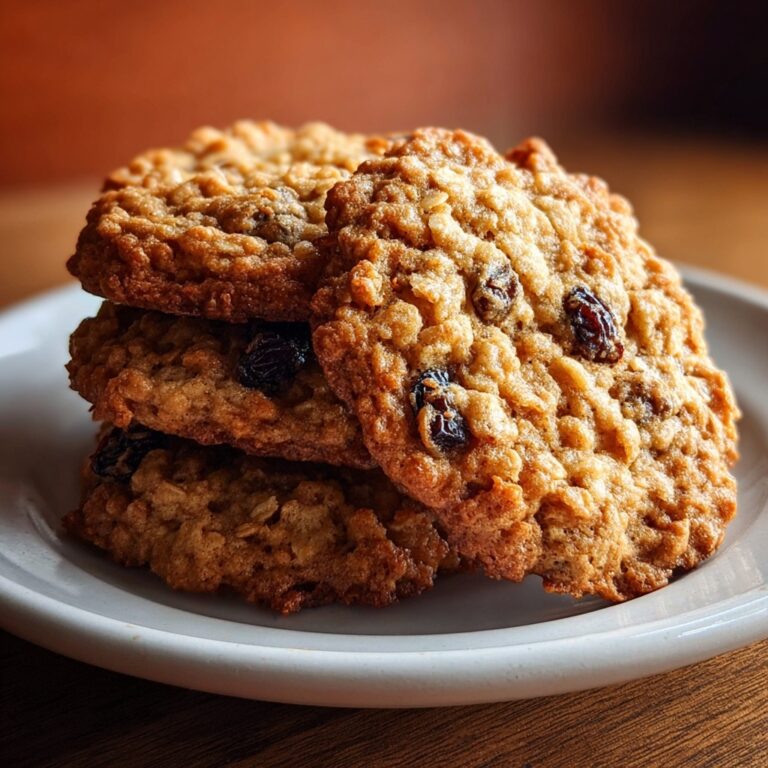 Classic Oatmeal Raisin Cookie Recipe