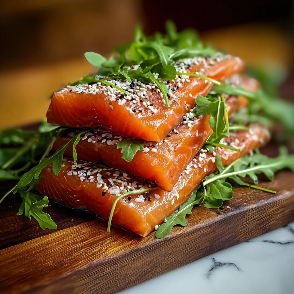 Miso-Cured Salmon Sourdough Sandwiches Recipe - Recipe Image