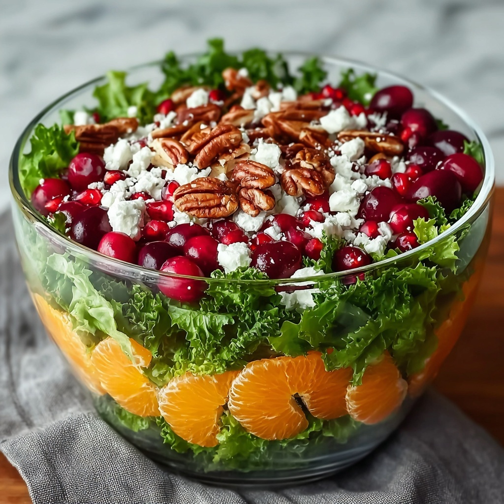 Festive Christmas Salad with Citrus, Pomegranate, and Feta Recipe - Recipe Image