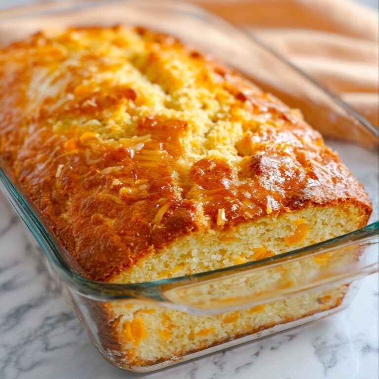 Easy Cheddar Cheese Bread Recipe