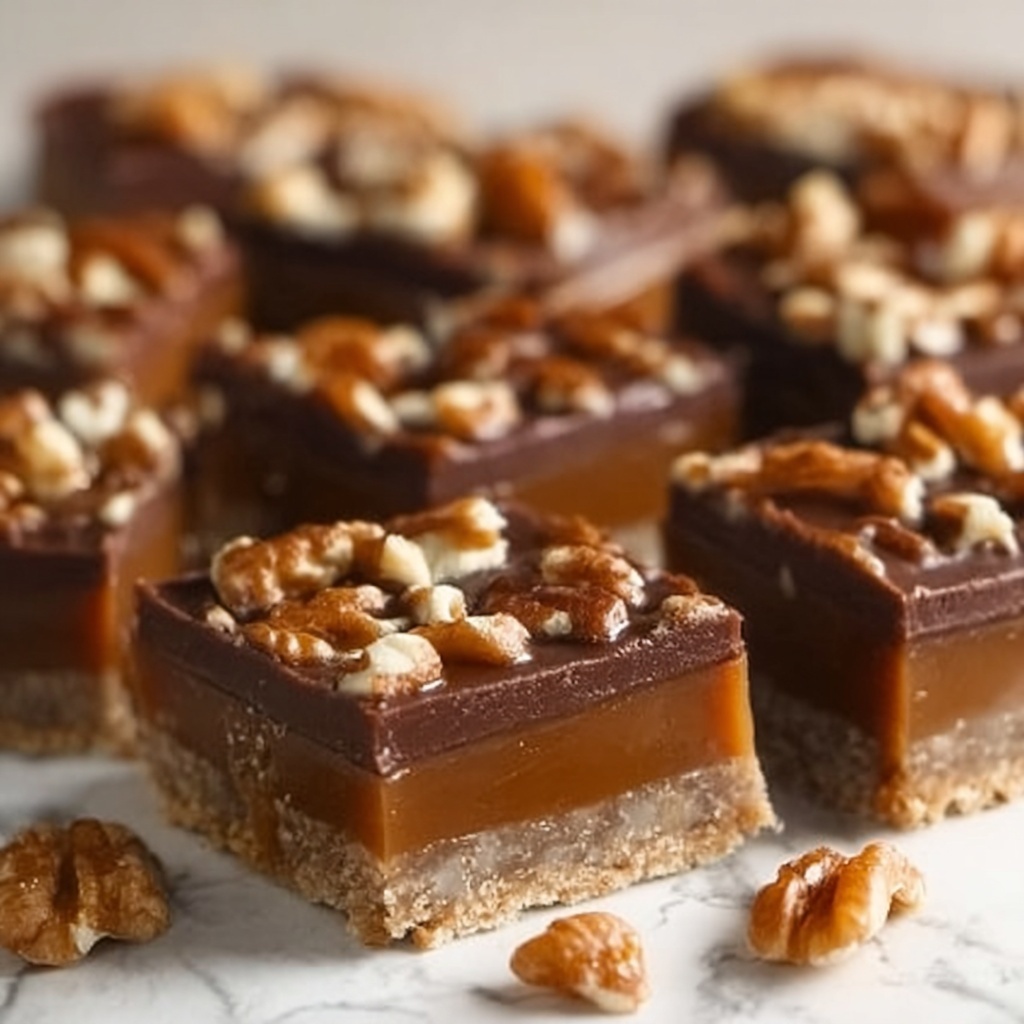 Easy Turtle Bars Recipe - Recipe Image