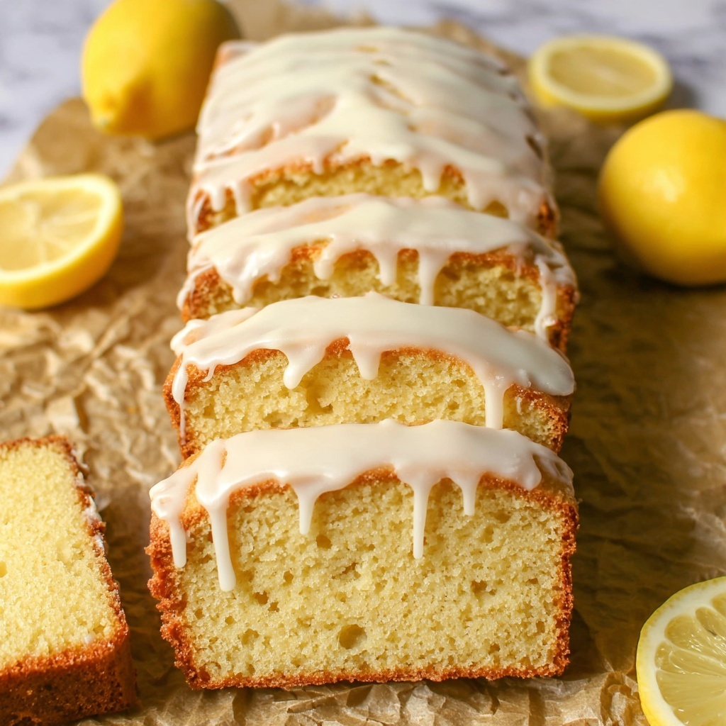 Vegan Lemon Loaf Cake (Starbucks Copycat) Recipe - Recipe Image