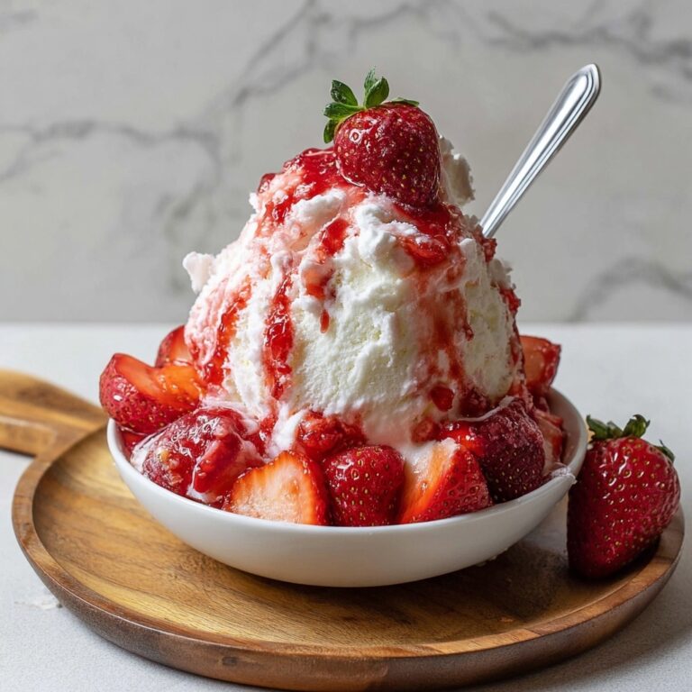 Strawberry Bingsu Recipe
