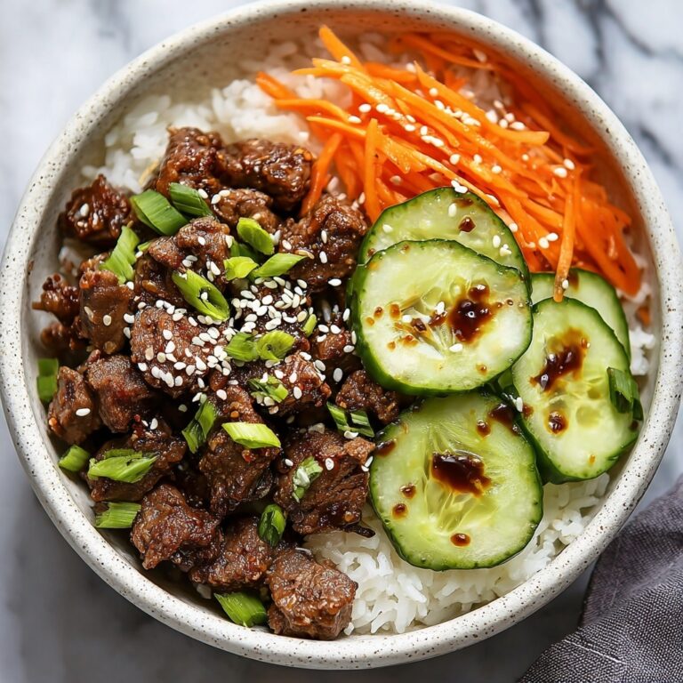 Korean Ground Beef Bowl Recipe