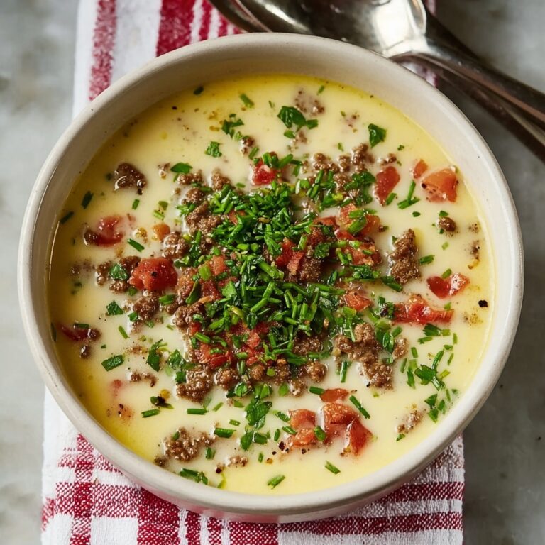 Cheeseburger Soup Recipe