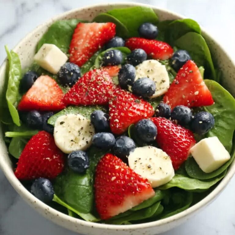 Strawberry and Spinach Salad with Poppy Seed Dressing Recipe