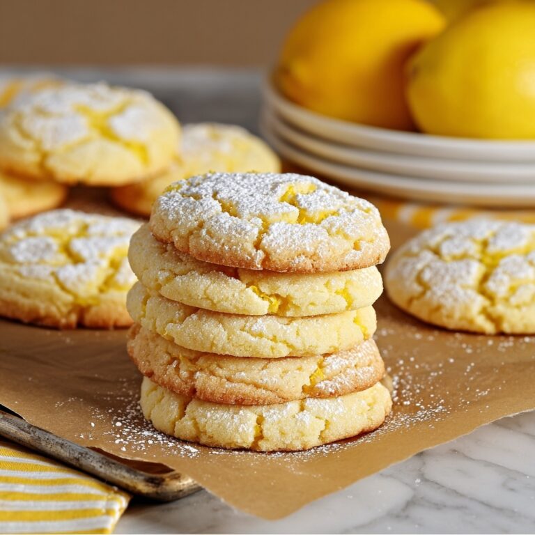 Lemon Cookies from Cake Mix Recipe