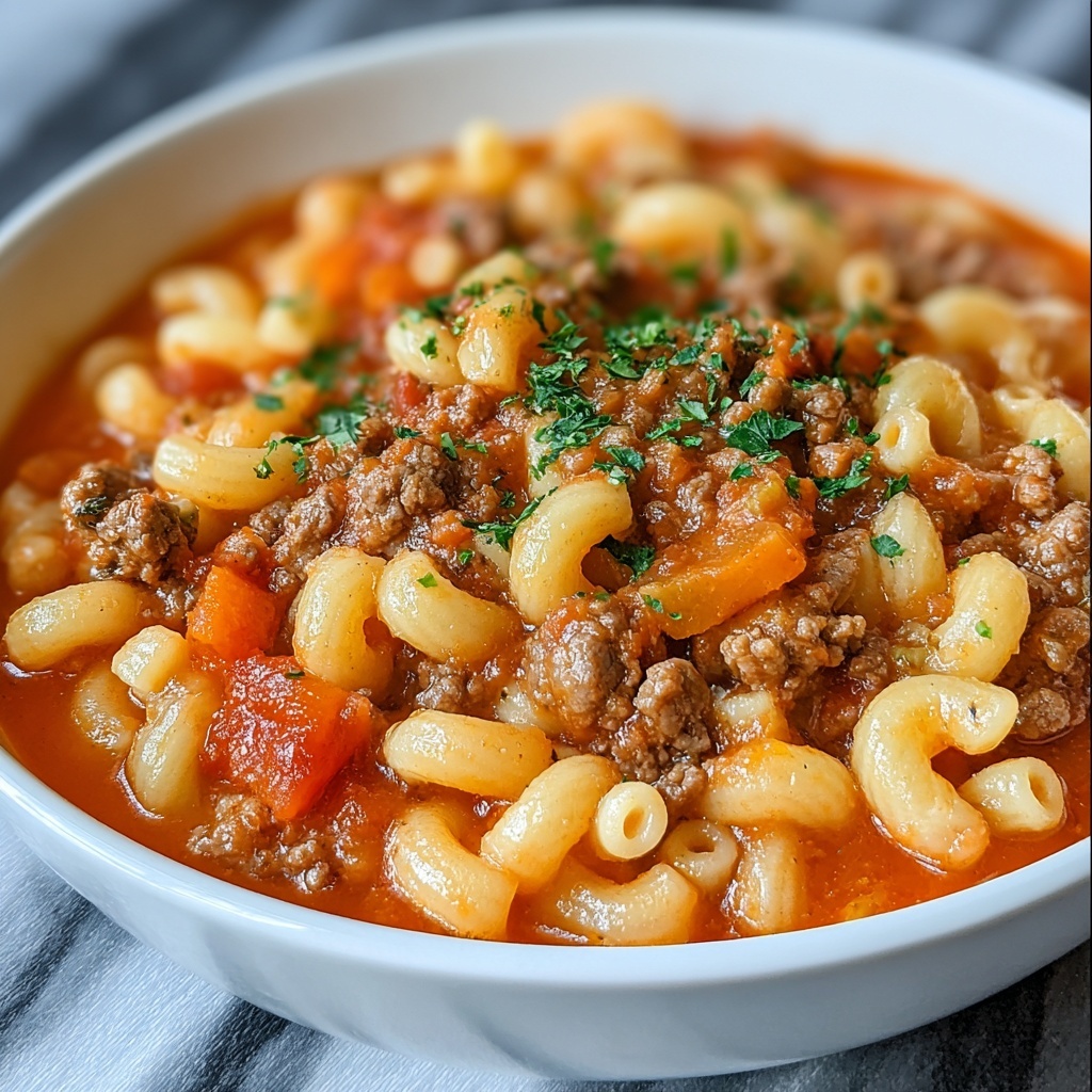 Old-Fashioned Goulash Recipe - Recipe Image