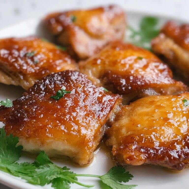 Crispy Air Fryer Chicken Thighs with Zesty Avocado Sauce Recipe