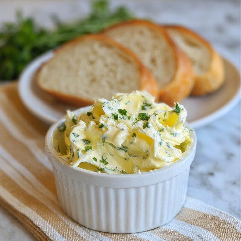 Easy Homemade Garlic Bread Spread Recipe