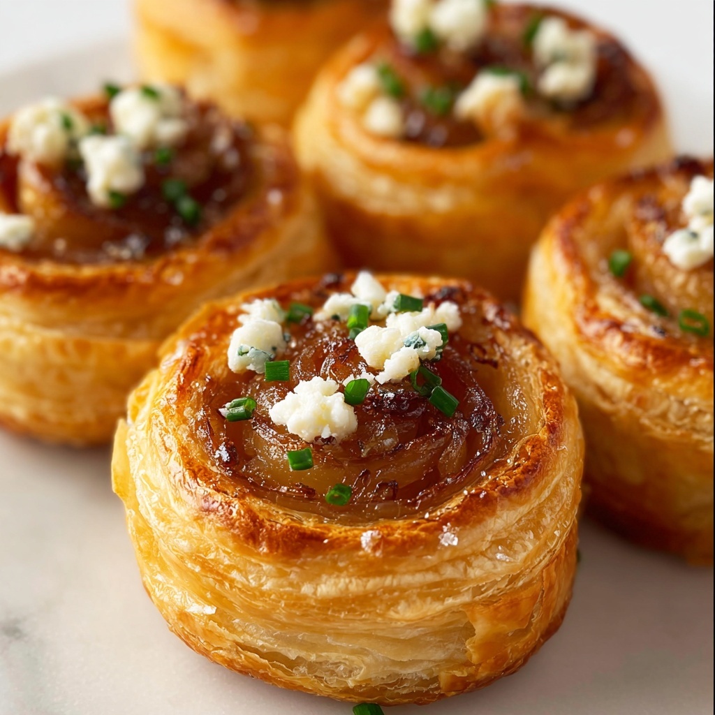 Caramelized Onion and Feta Tart Recipe - Recipe Image