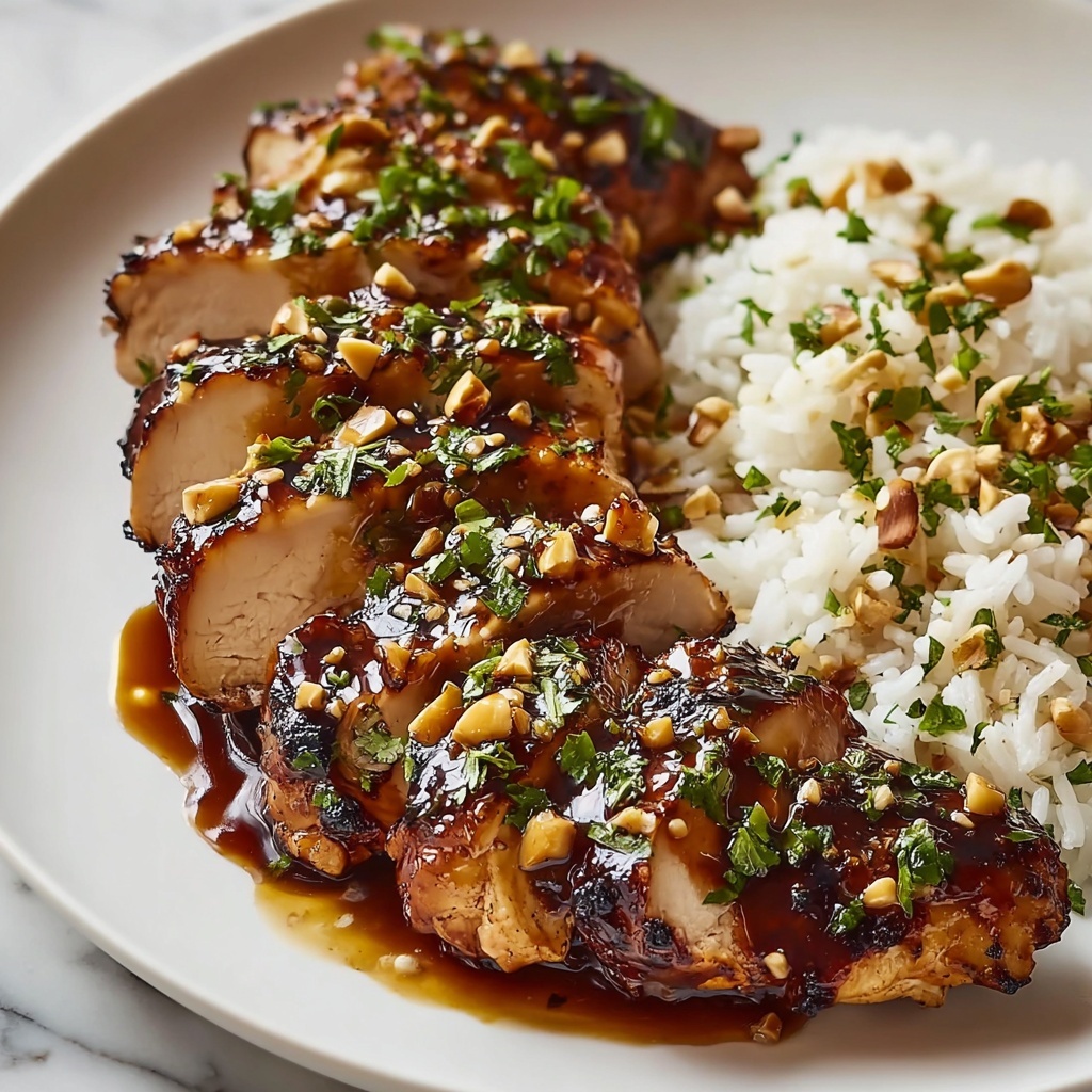 Honey Garlic Chicken Breasts Recipe - Recipe Image