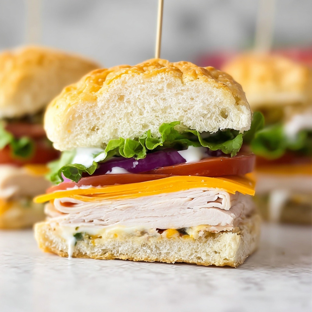 Chicken Caesar Sandwiches Recipe - Recipe Image
