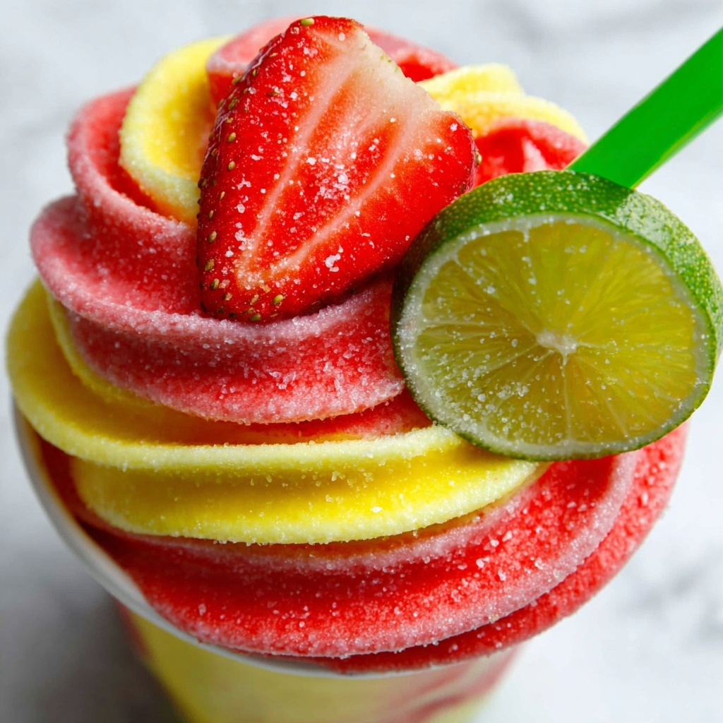 Strawberry Mango Margarita Cupcakes Recipe - Recipe Image