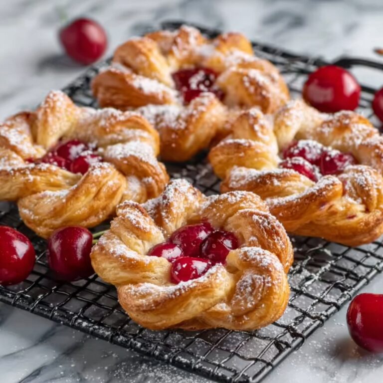 Easy Cherry Cheese Danish Recipe