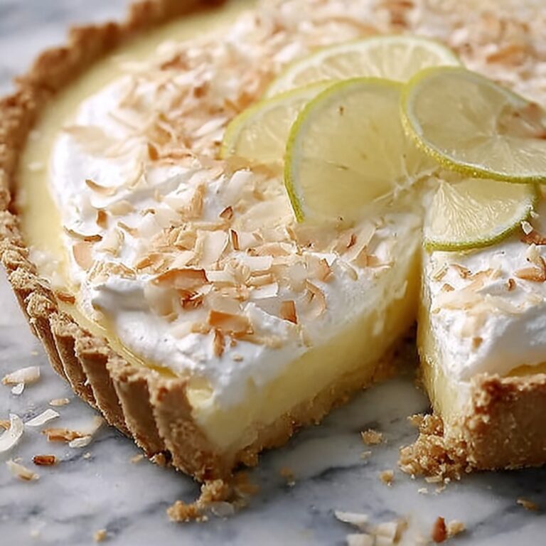 Coconut Lime Tart Recipe