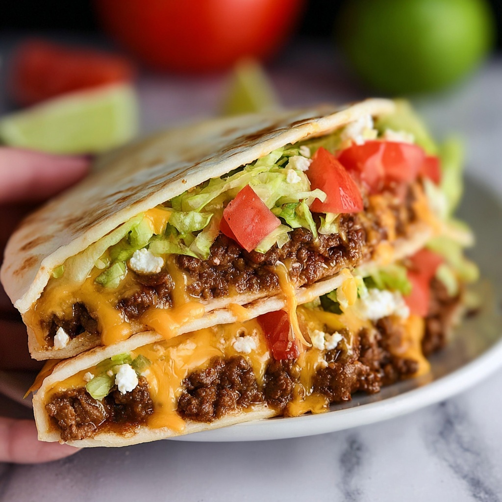 Copycat Crunchwrap Supreme Recipe - Recipe Image