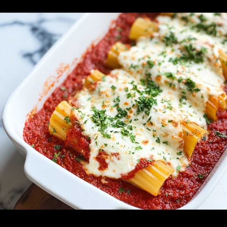 Classic Baked Manicotti Recipe