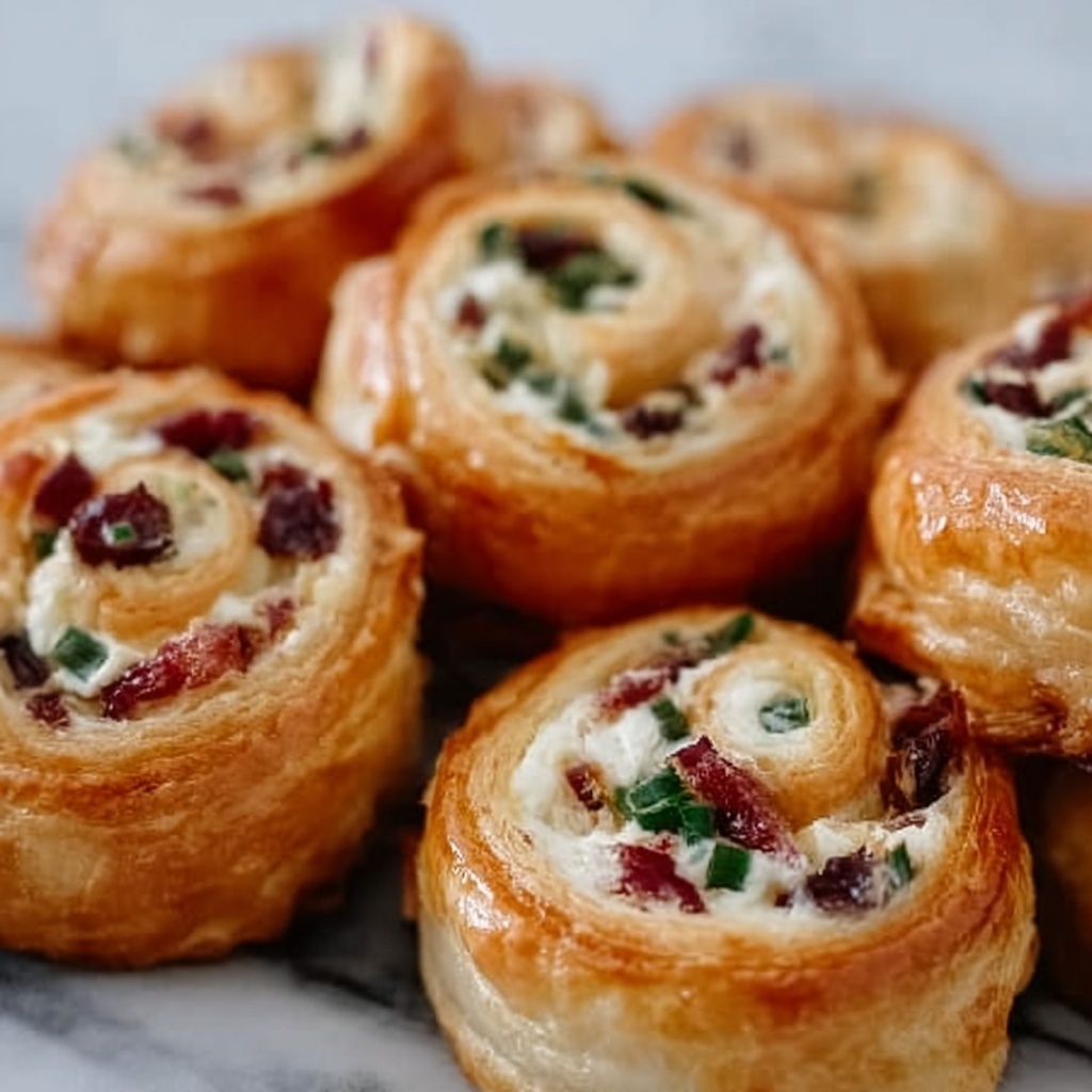 Festive Cranberry Feta Pinwheels Recipe - Recipe Image