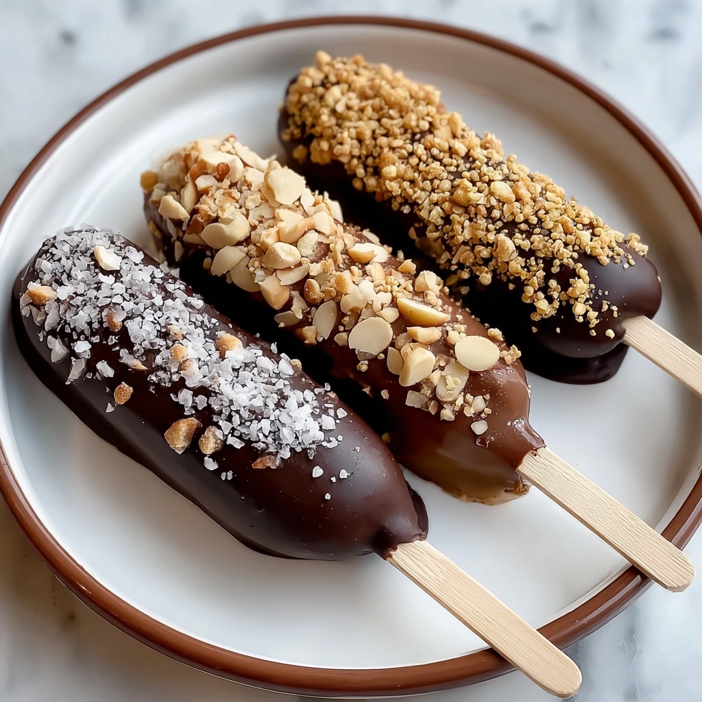 Chocolate Covered Banana Pops Recipe - Recipe Image