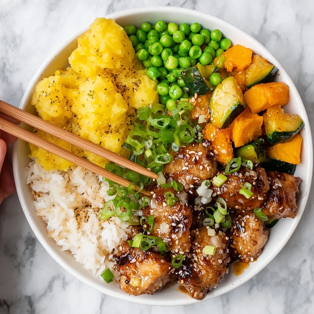Chicken Teriyaki Pineapple Bowl Recipe - Recipe Image