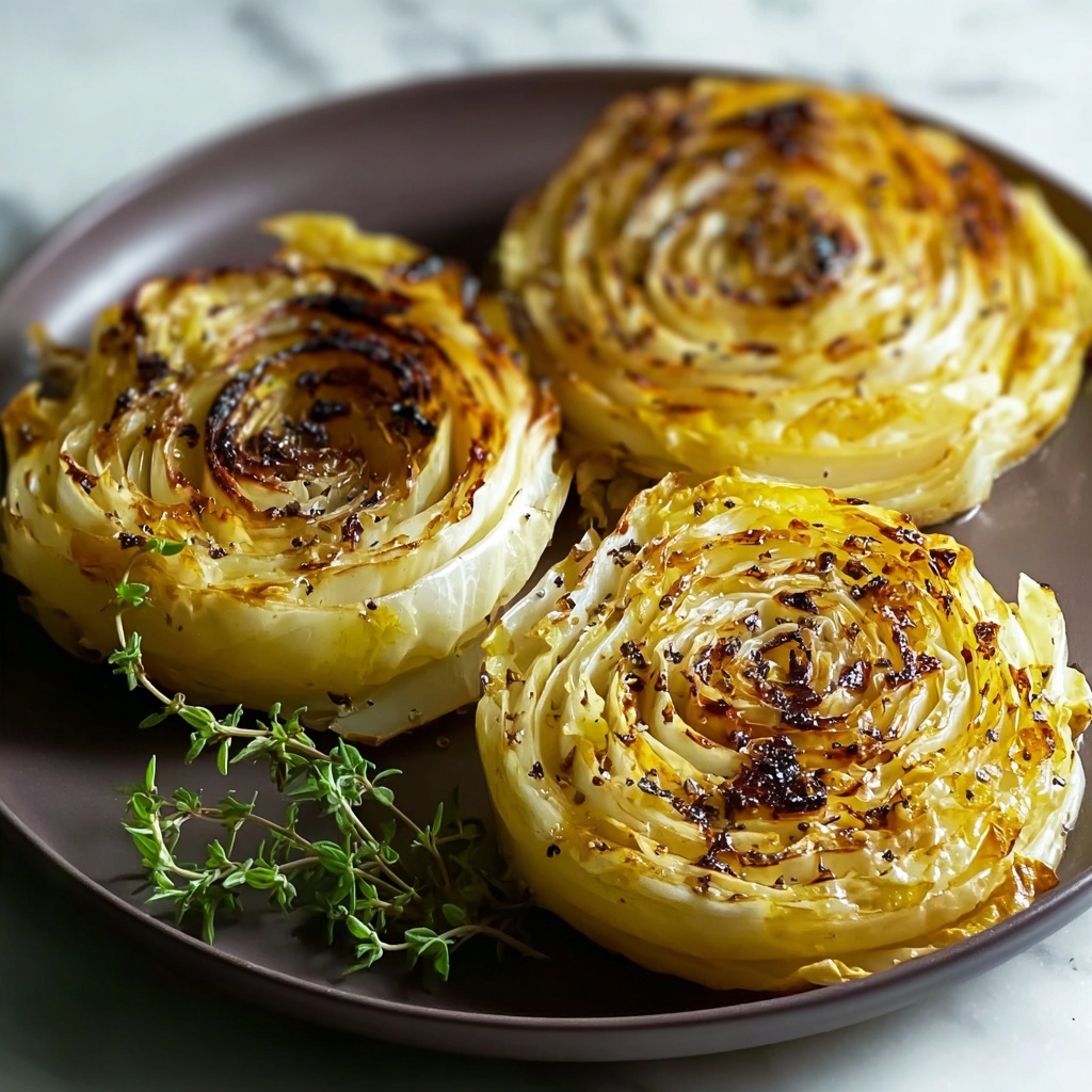 Roasted Cabbage Steaks Recipe - Recipe Image