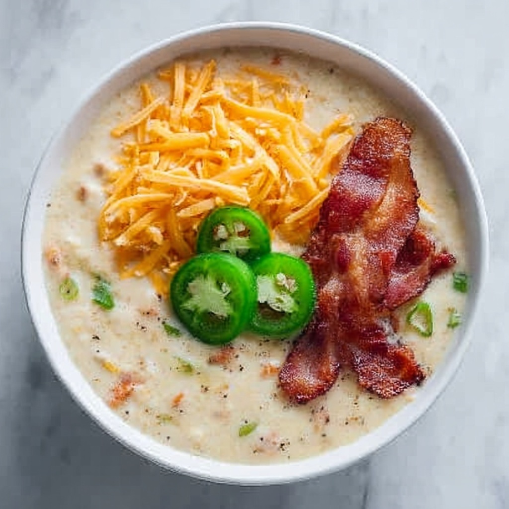 Jalapeno Popper Chicken Soup Recipe - Recipe Image