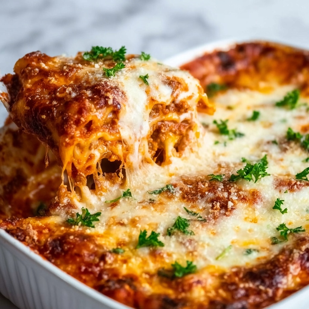 Buffalo Chicken Lasagna Recipe - Recipe Image