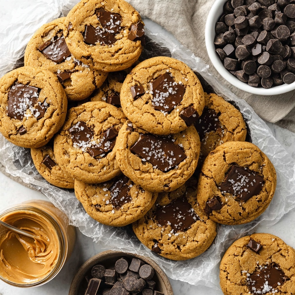 Vegan Peanut Butter Chocolate Chip Cookies Recipe - Recipe Image
