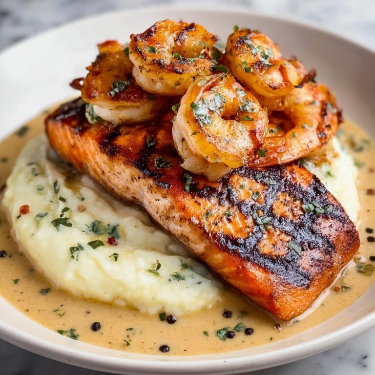 Cajun Salmon and Shrimp Skillet Recipe