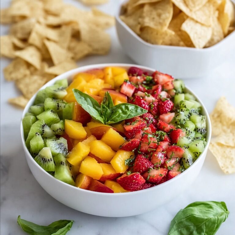 Fruit Salsa with Cinnamon Chips Recipe