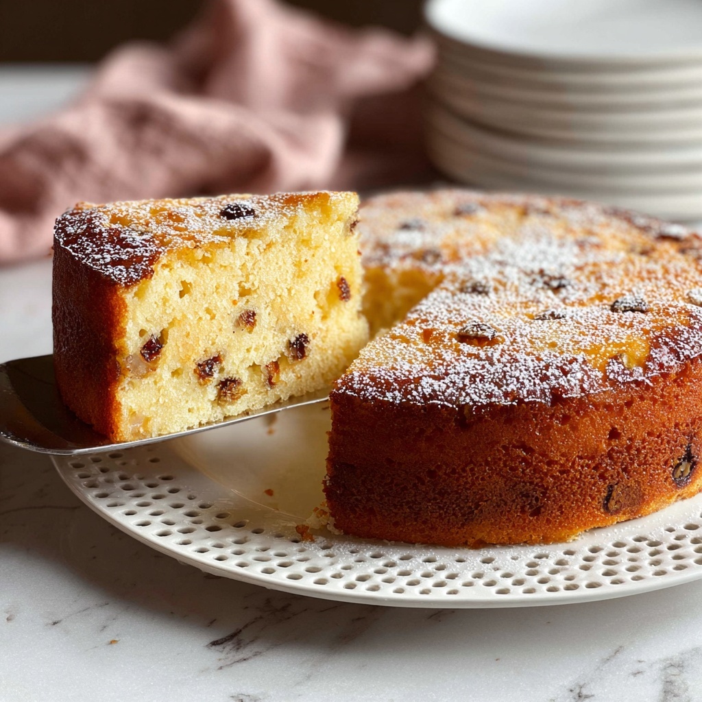 Easy Yogurt Cake Recipe - Recipe Image