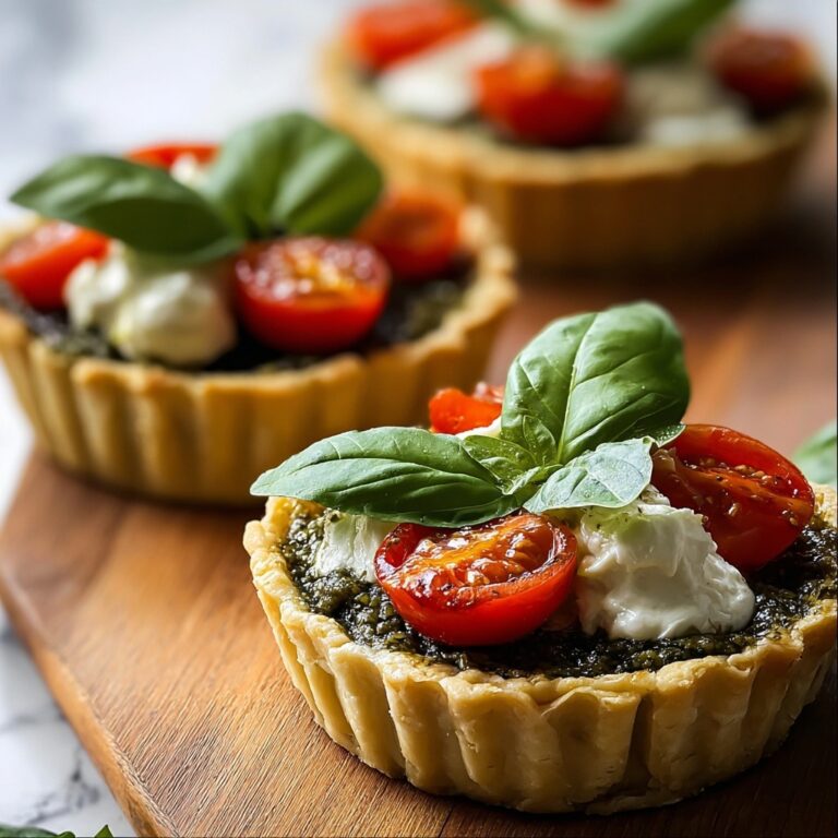 Caprese Pesto Tarts: An Amazing Ultimate Recipe