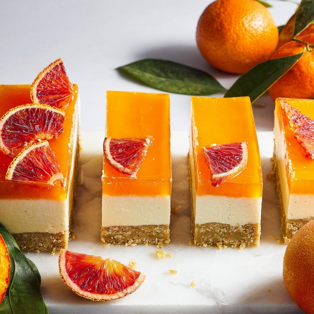 Easy Vegan No Bake Orange Cheesecake Recipe - Recipe Image