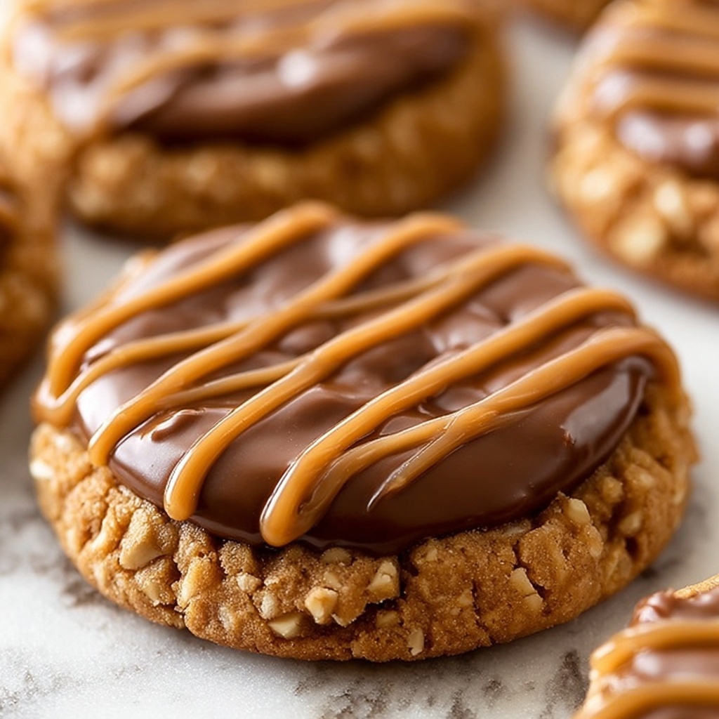 No-Bake Caramel Cookies Recipe - Recipe Image
