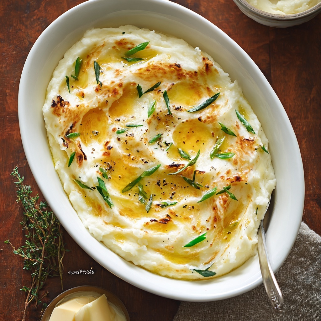 Cream Cheese Mashed Potatoes Recipe - Recipe Image